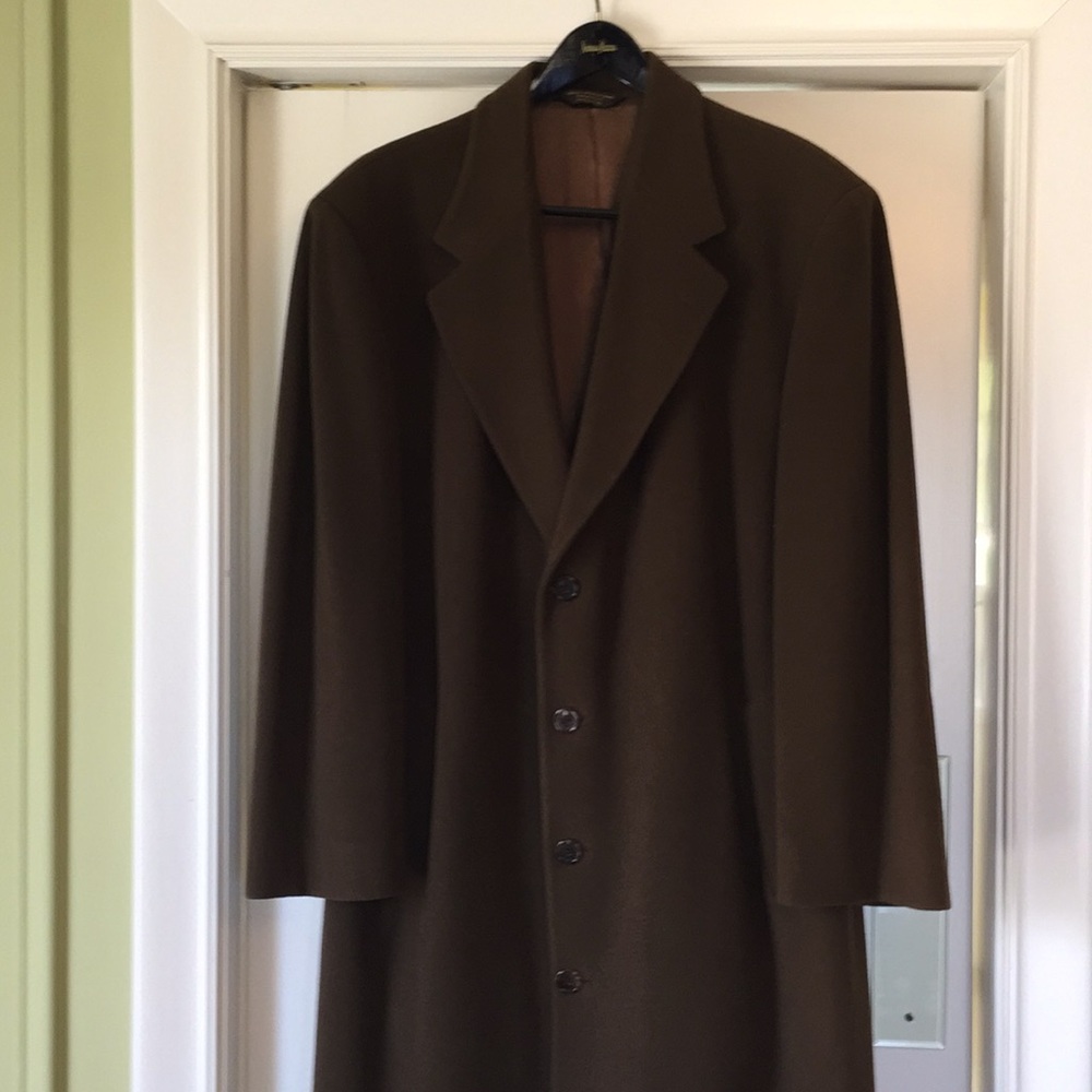 Neumann Marcus Wool Overcoat